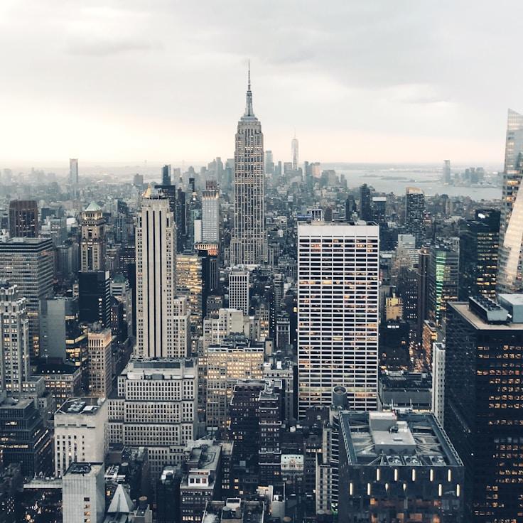 City skyline in Bologna, Italy